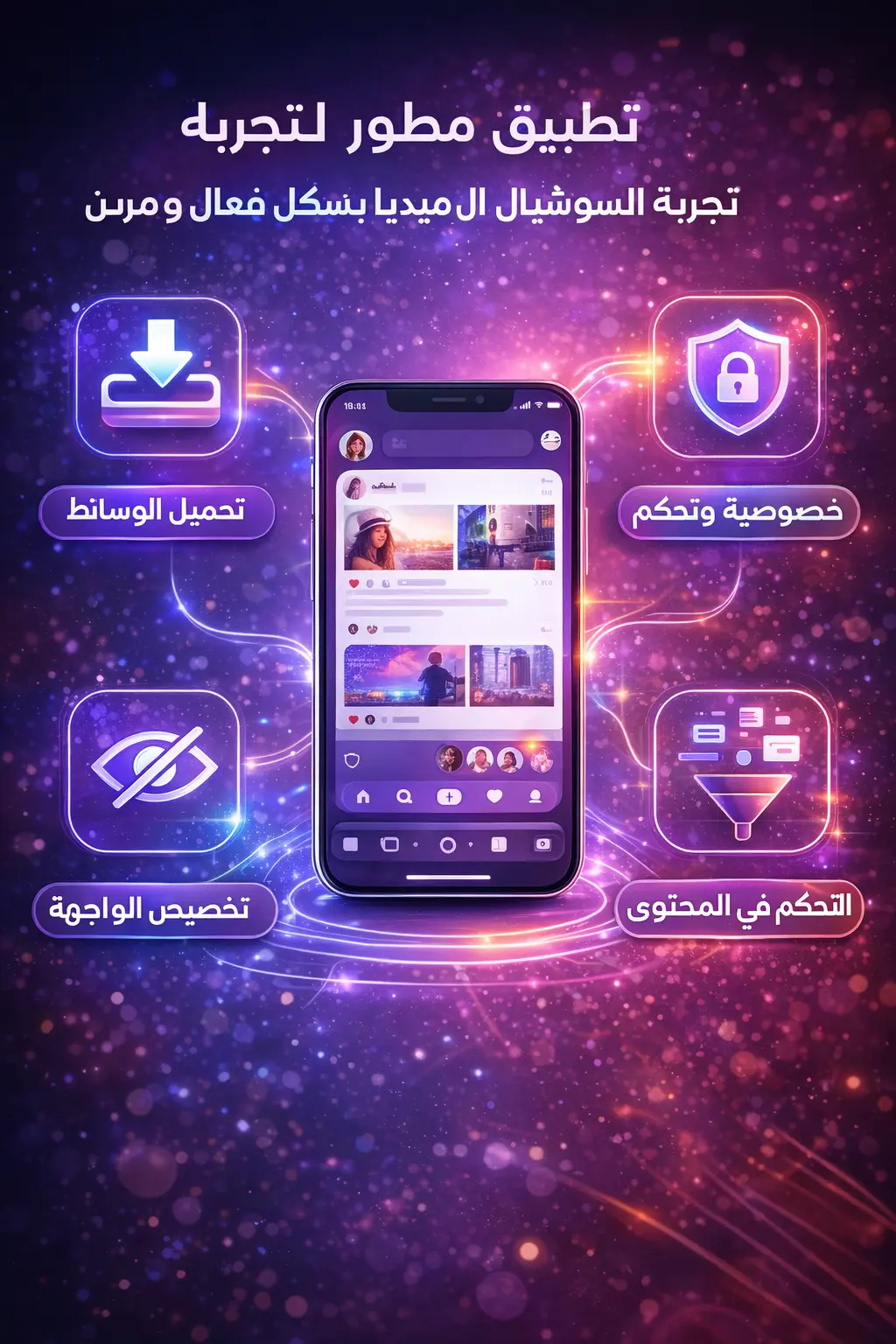 دليلك الكامل لتجربة السوشيال ميديا المحسّنة بالتحكم والخصوصية